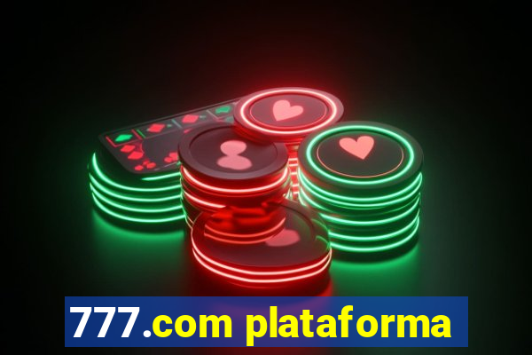 777.com plataforma